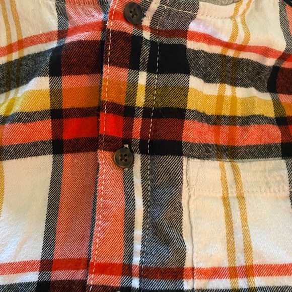 Boys Flannel Shirt Hoodie - Picture 3 of 4